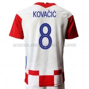 Billige Kroatia Drakt EM 2020 Mateo Kovacic 8 Kortermet Hjemme Fotballdrakter..